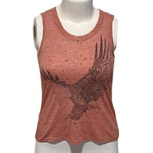 [Papaya] Eagle Scoop Neck Tank - Size M